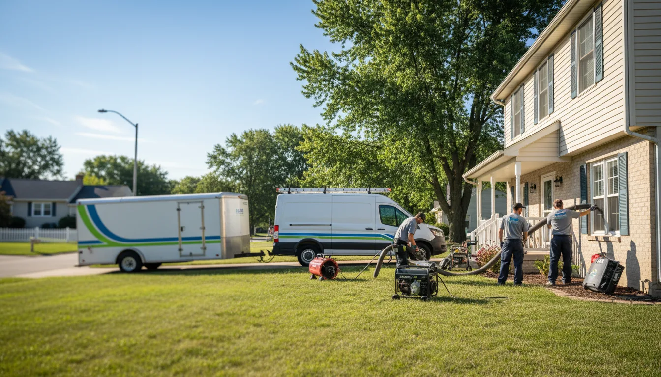 Flooded Basement Restoration And Cleanup With Repair in Froid, MT near me